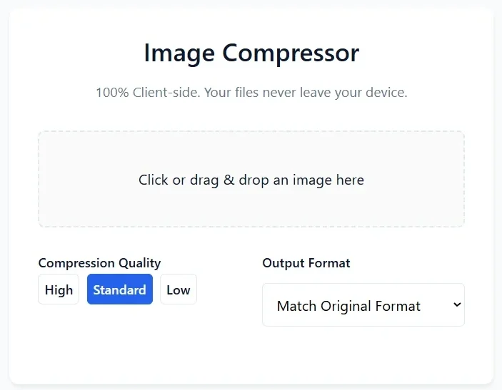 Online Image Compressor